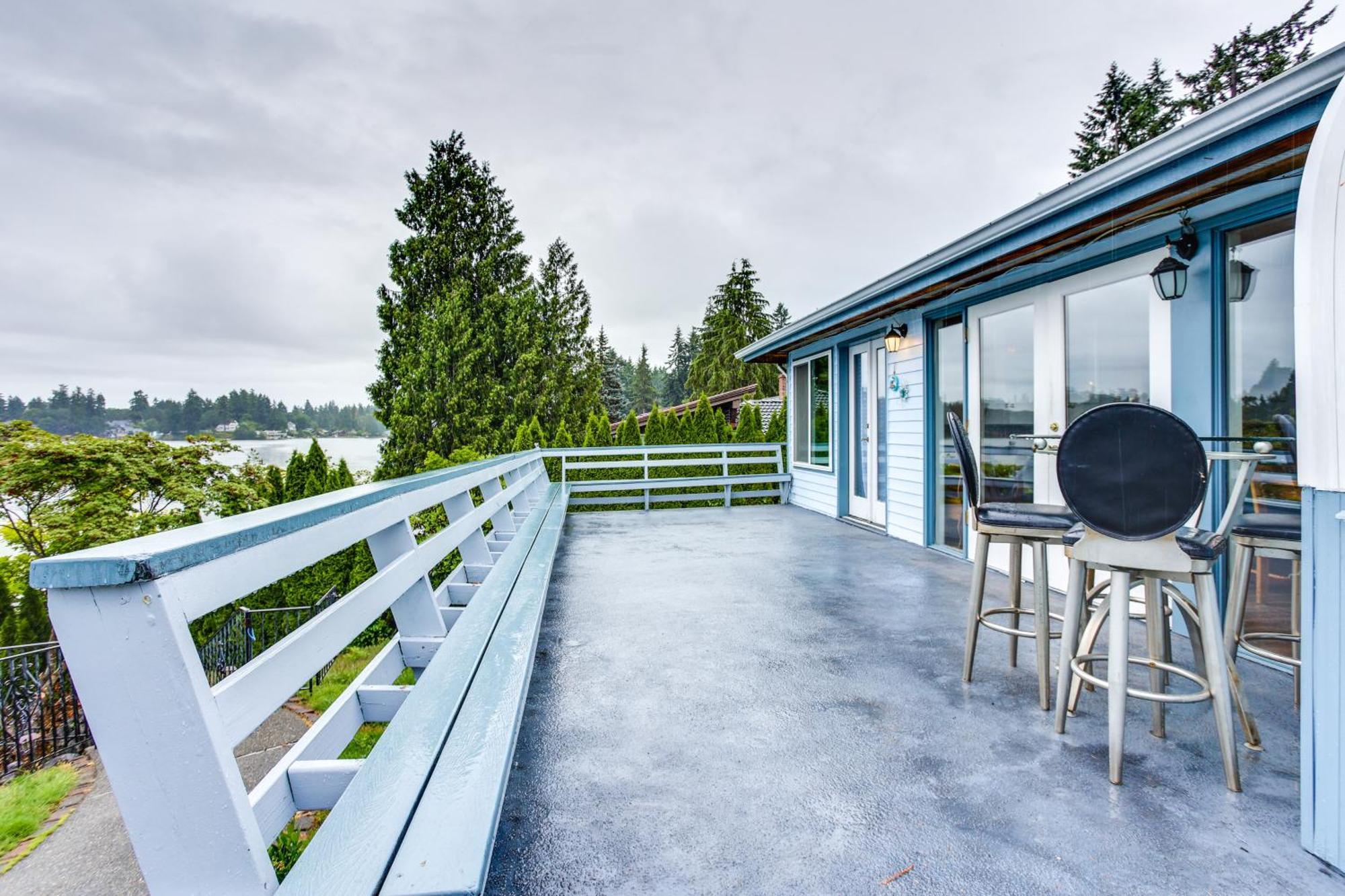 Tacoma Home On Steilacoom Lake With Dock! Zewnętrze zdjęcie