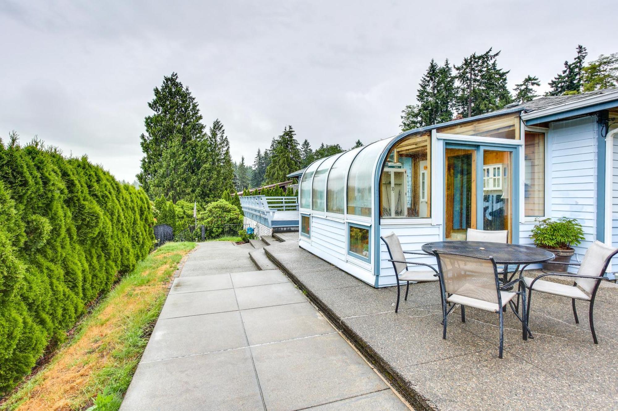 Tacoma Home On Steilacoom Lake With Dock! Zewnętrze zdjęcie